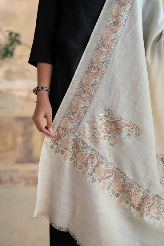 Four-Corner Heritage Embroidered Stole