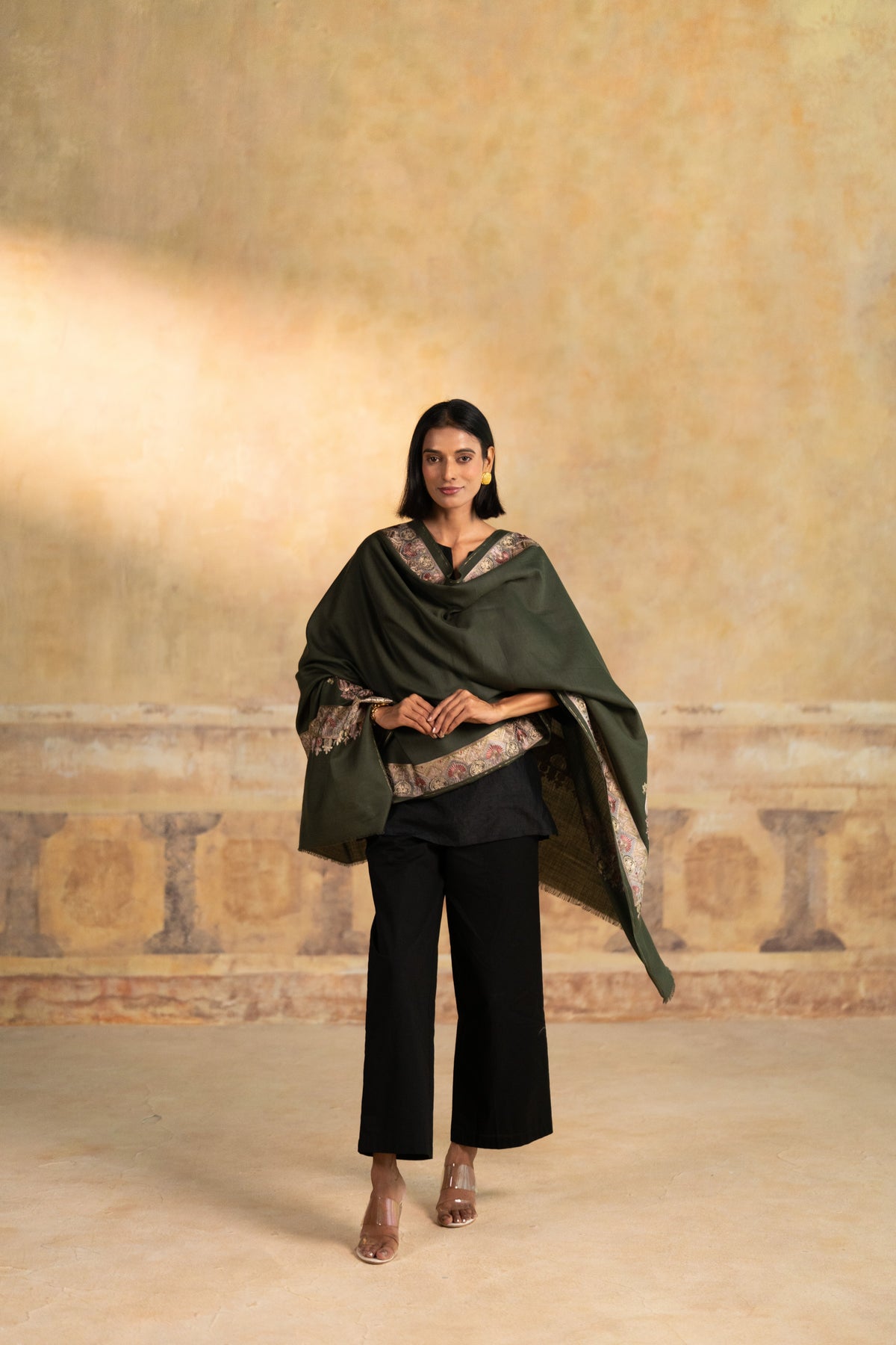 Four-Corner Heritage Embroidered Stole