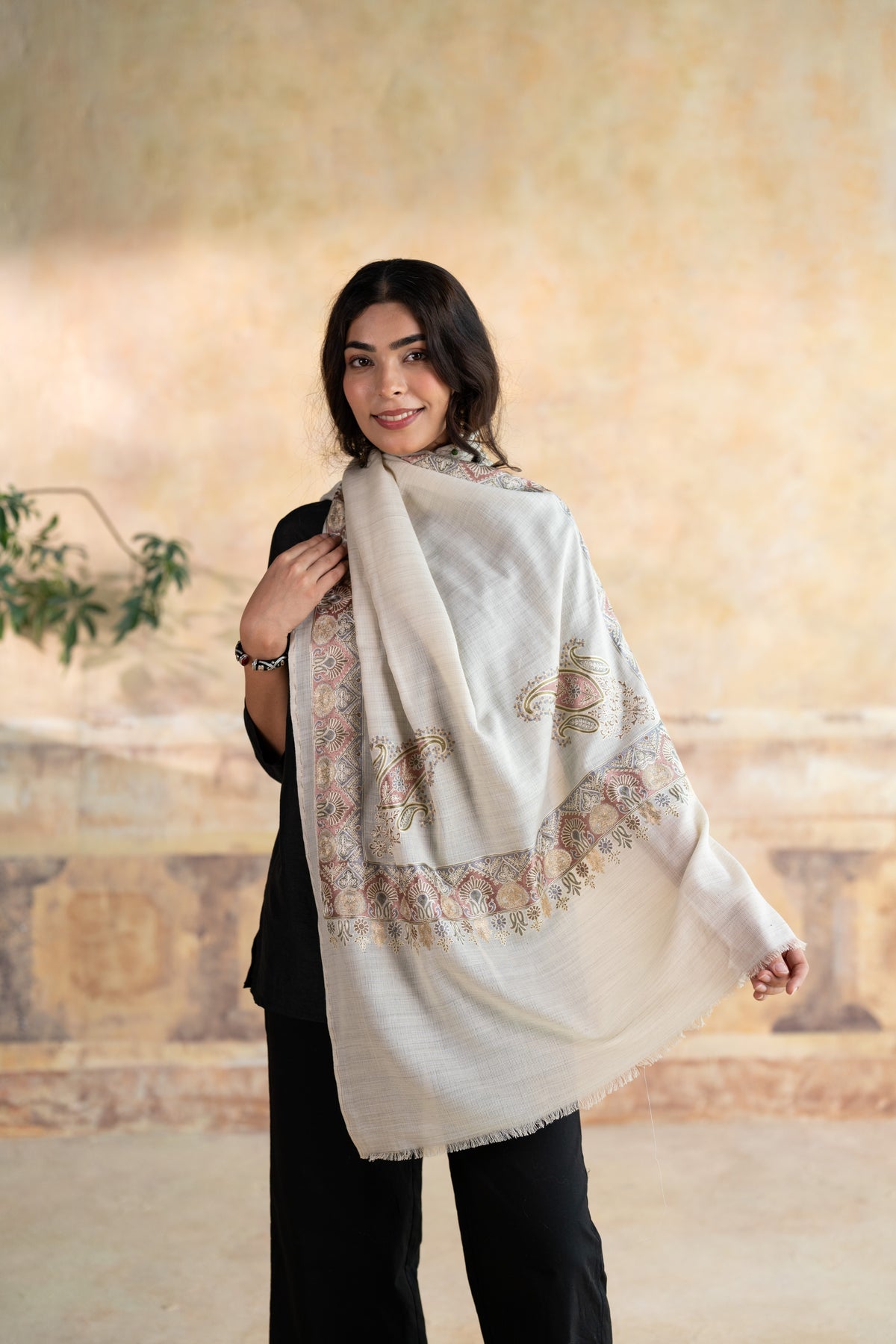 Four-Corner Heritage Embroidered Stole