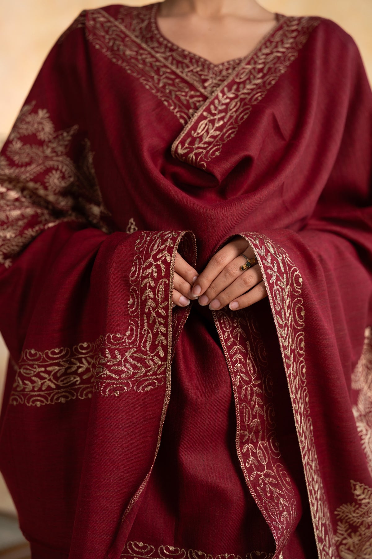 Tilla Panel Embroidered Suit