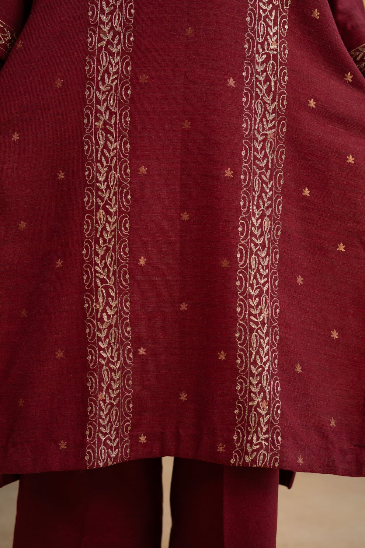 Tilla Panel Embroidered Suit