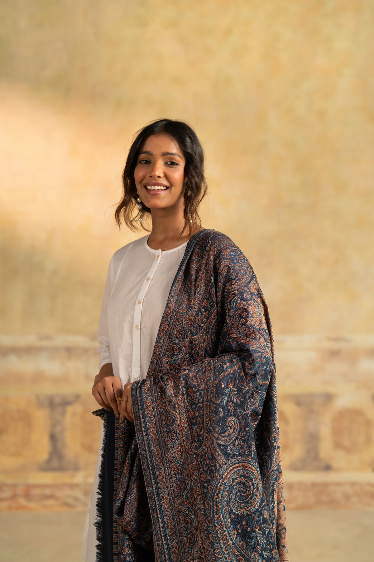 Kaani Woven Shawl