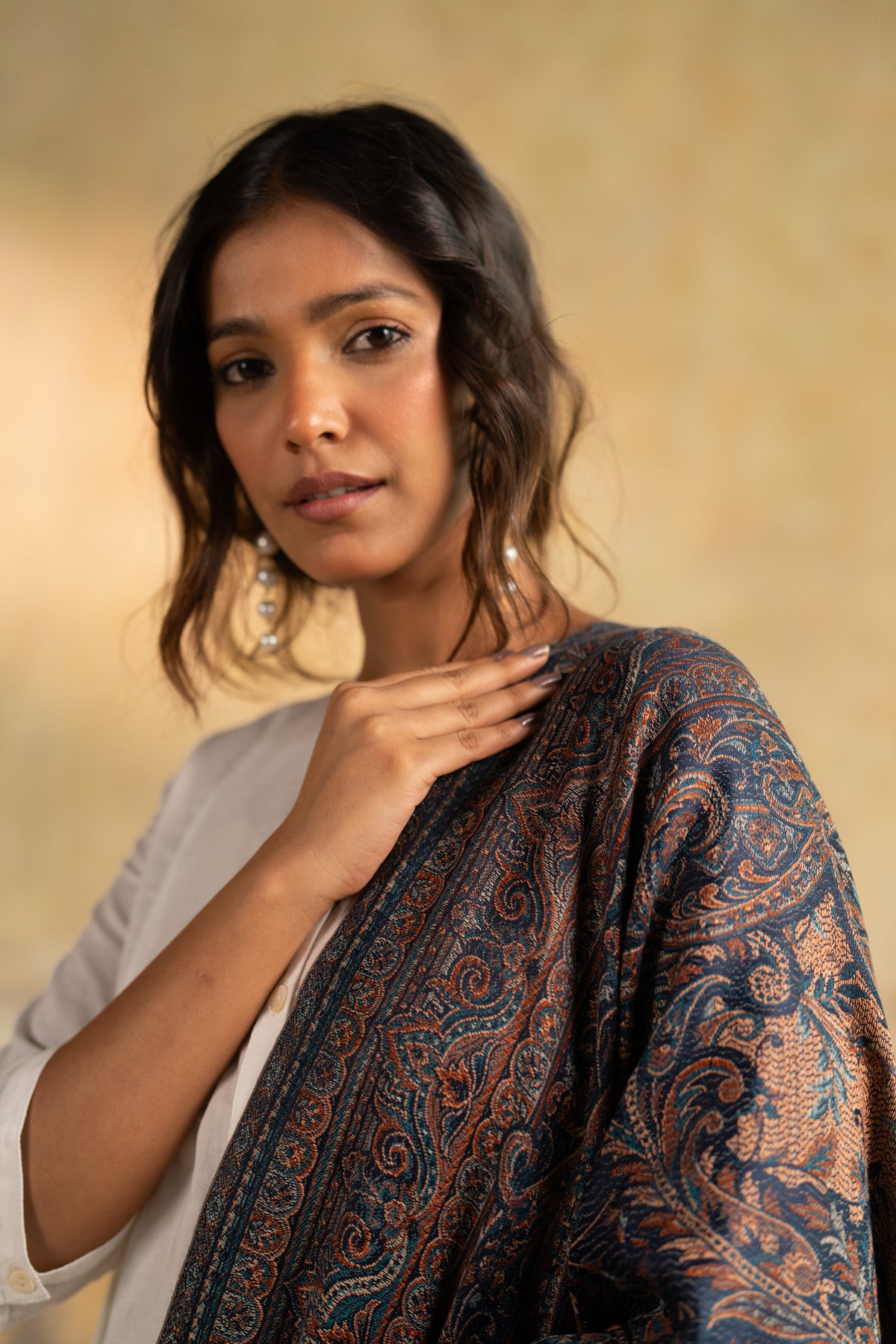 Kaani Woven Shawl